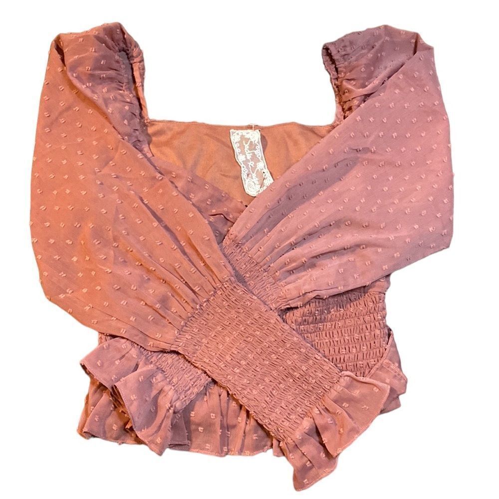 No Brand Women’s Pink Long Sleeve Top